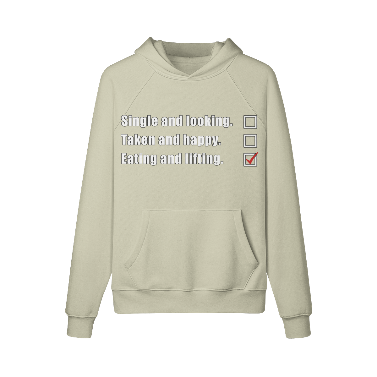 EATING AND LIFTING- Hoodie-Camel-League of Lifters