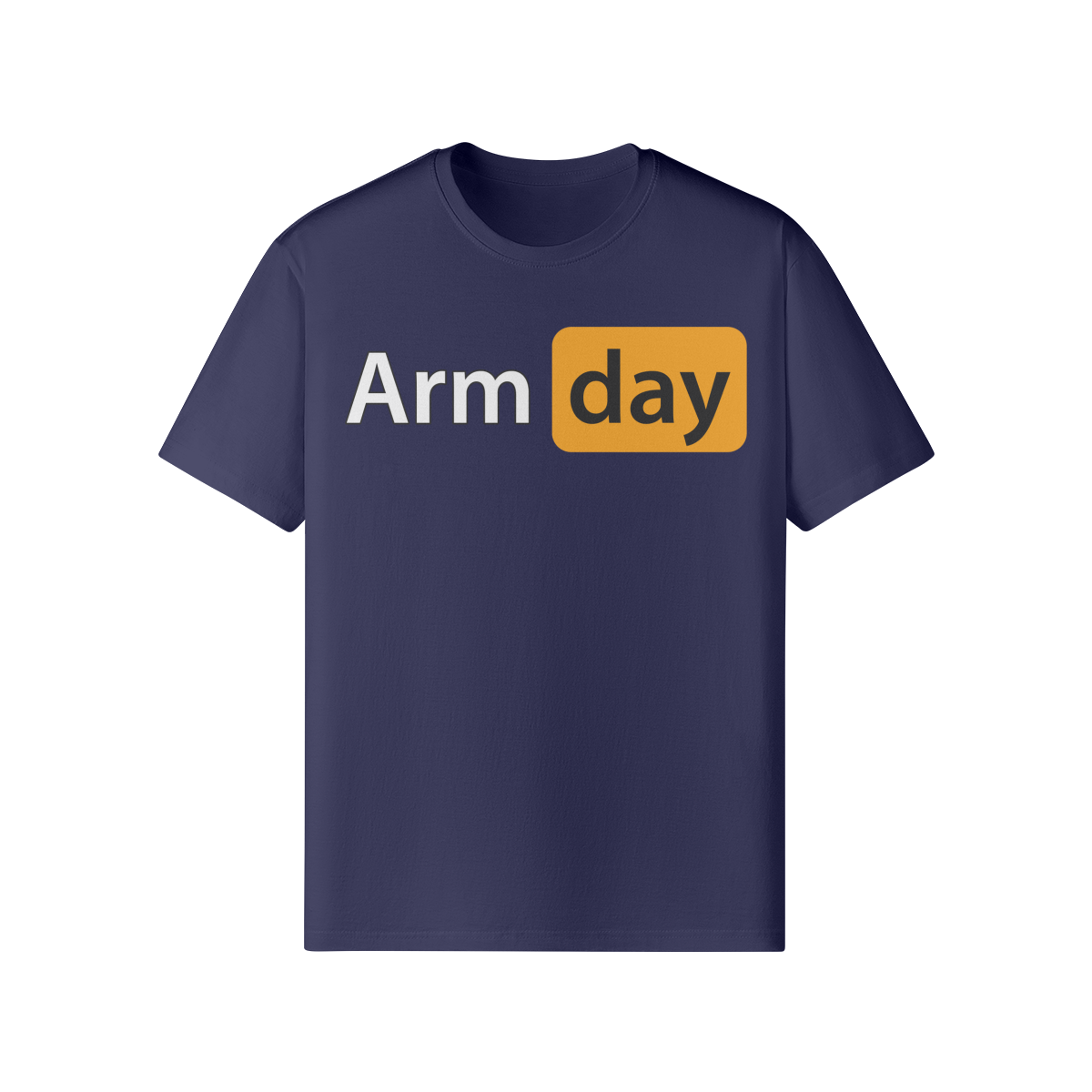 ARM DAY- Classic T-Shirt-Dark Navy-League of Lifters