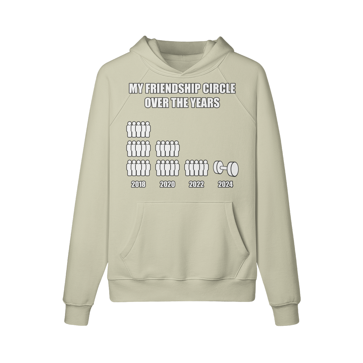 FRIENDSHIP CIRCLE- Hoodie-Camel-League of Lifters