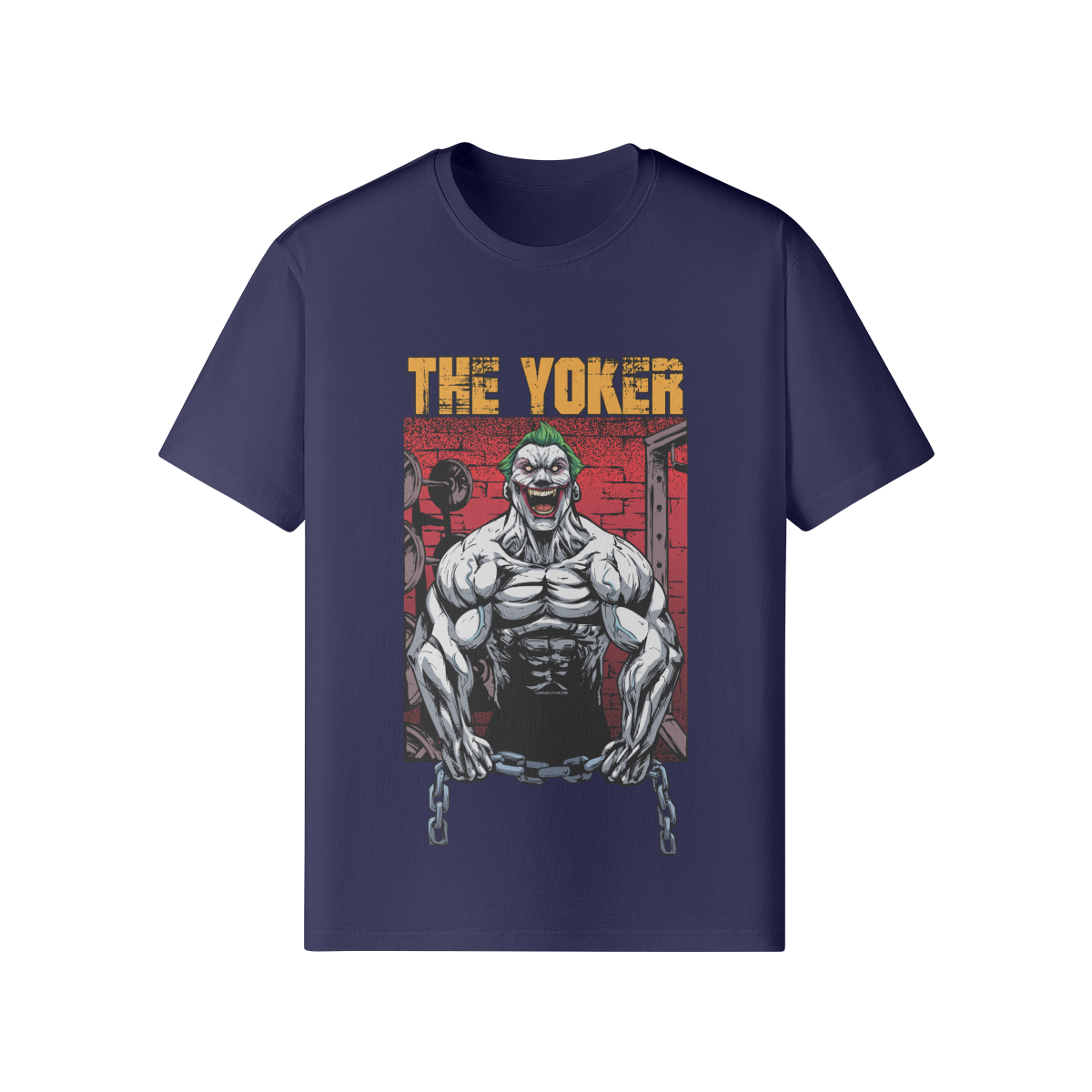 THE YOKER- Classic T-Shirt-Dark Navy-League of Lifters