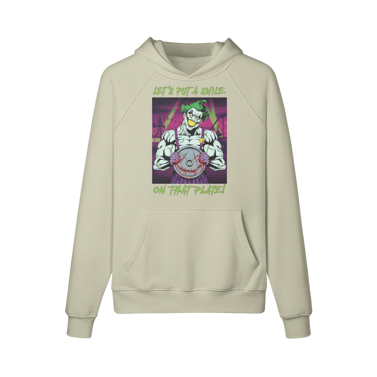 SMILE ON THAT PLATE- Hoodie-Camel-League of Lifters