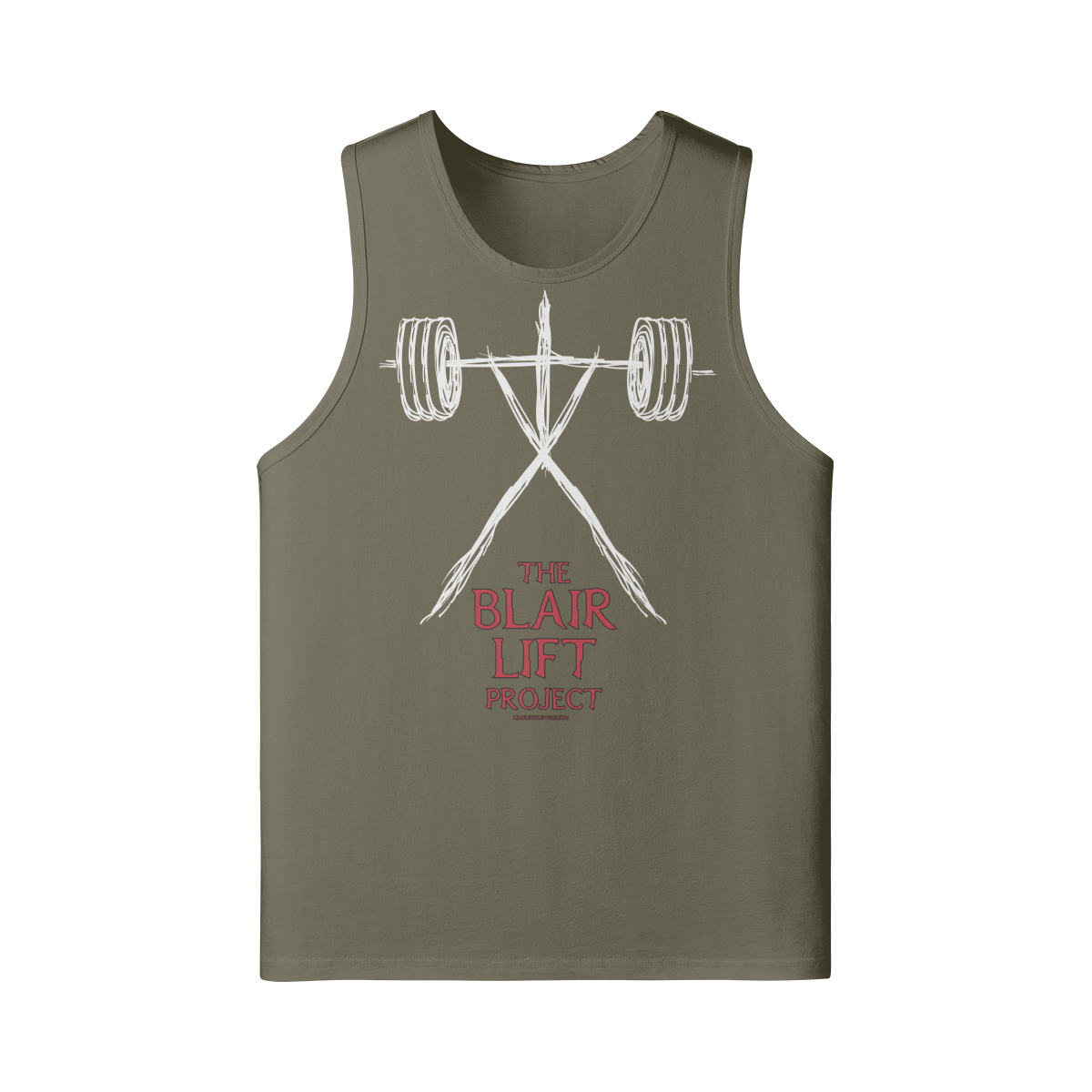 THE BLAIR LIFT PROJECT- Tank Top-Camel-League of Lifters