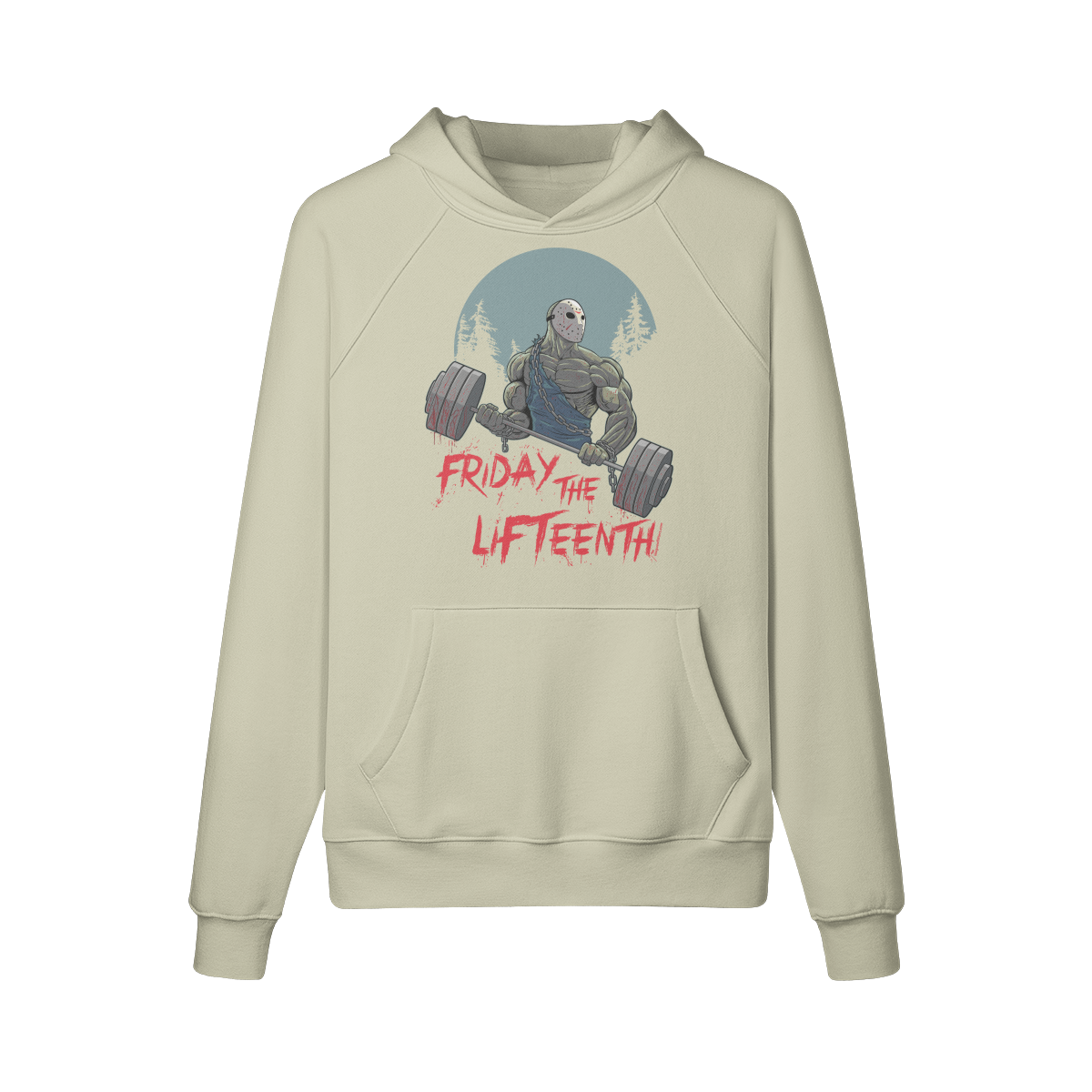 FRIDAY THE LIFTEENTH- Hoodie-Camel-League of Lifters