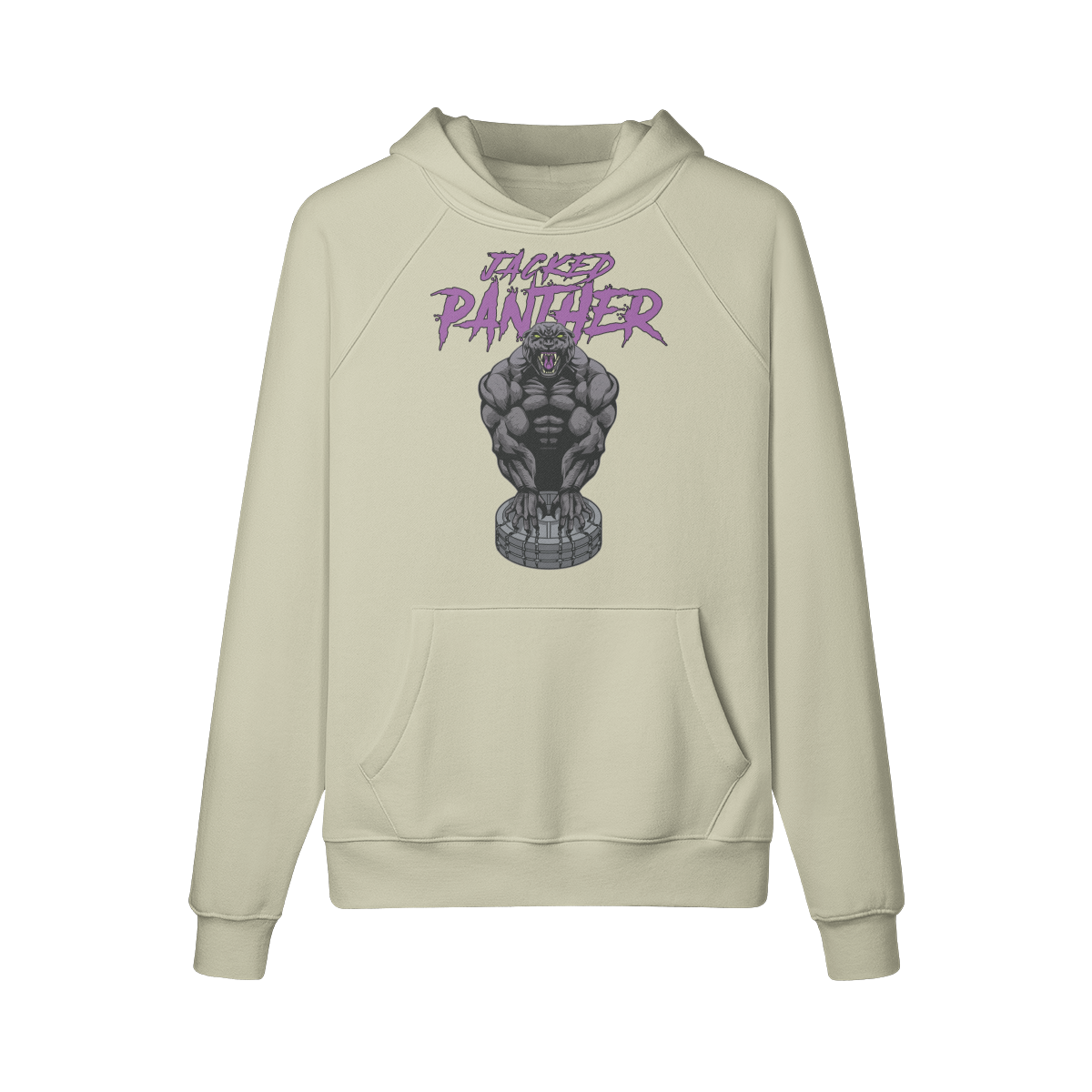 JACKED PANTHER- Hoodie-Camel-League of Lifters