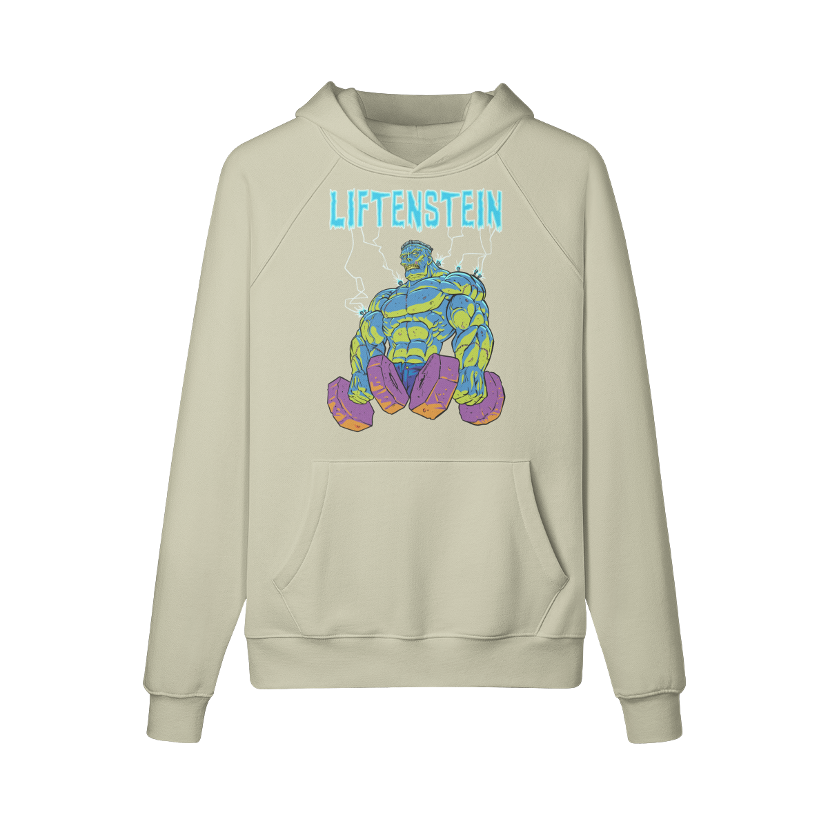 LIFTENSTEIN- Hoodie-Camel-League of Lifters