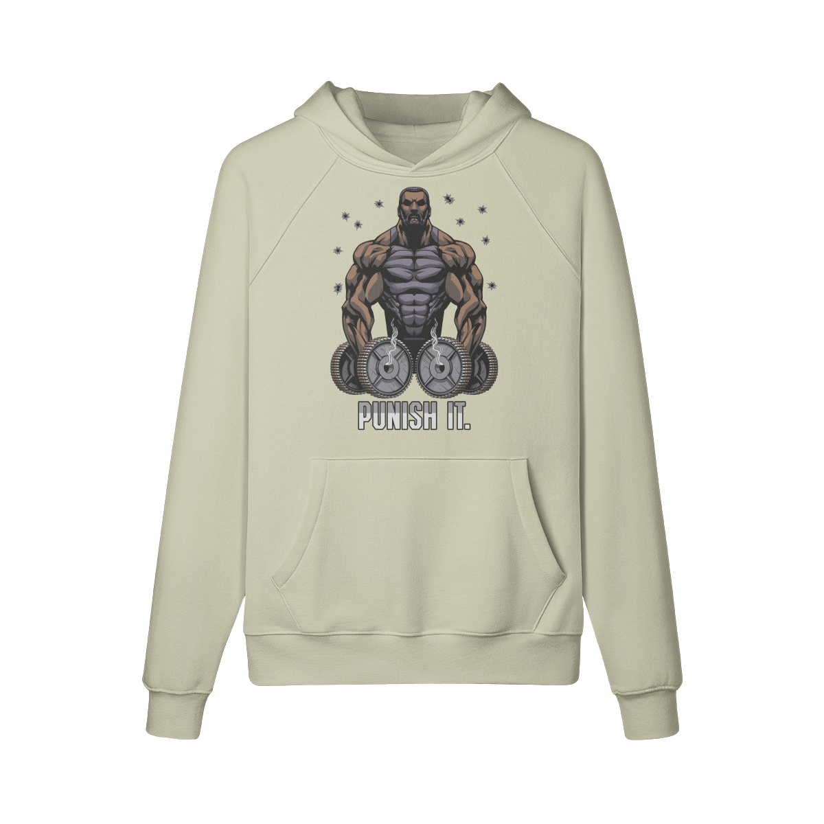 PUNISH IT (BEARD)- Hoodie-Camel-League of Lifters