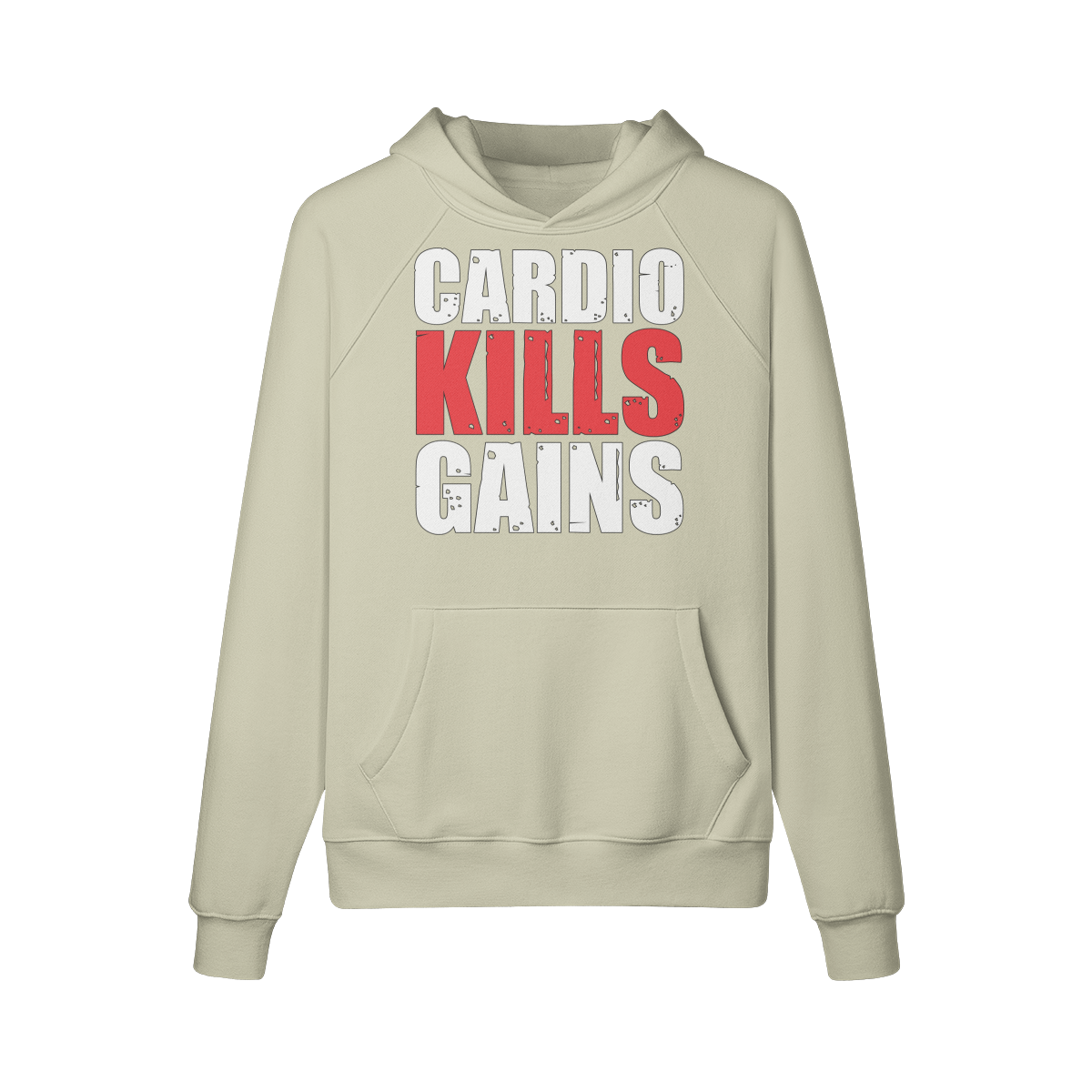 CARDIO KILLS GAINS- Hoodie-Camel-League of Lifters