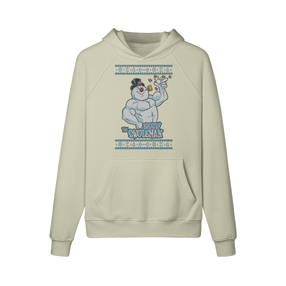 FROSTY THE SWOLEMAN- Hoodie-Camel-League of Lifters