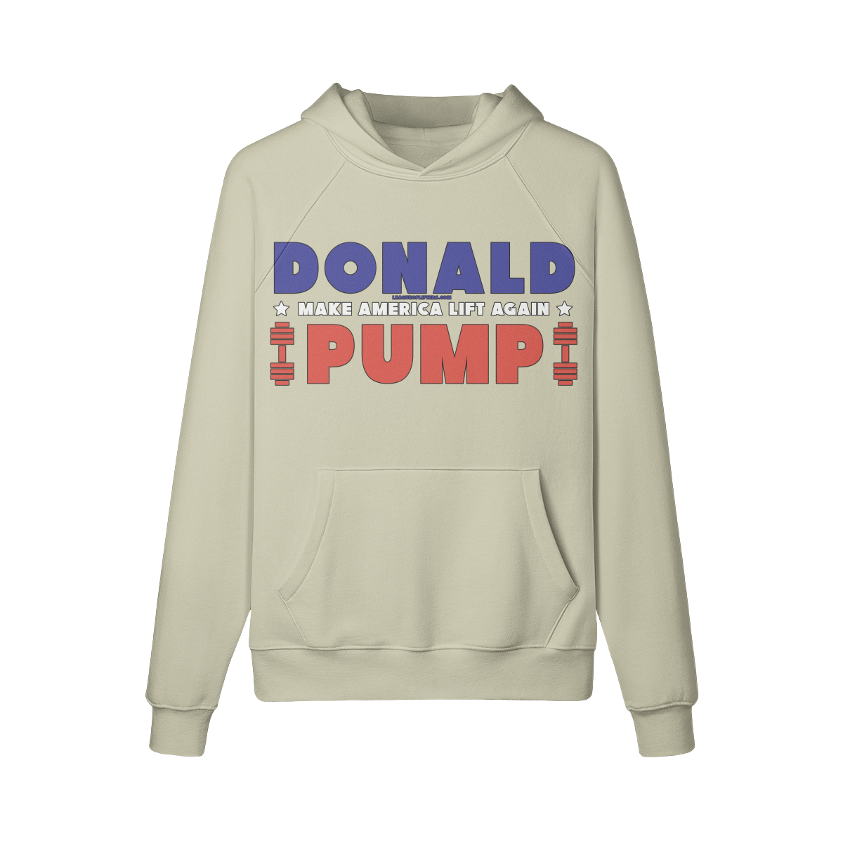 DONALD PUMP- Hoodie-Camel-League of Lifters