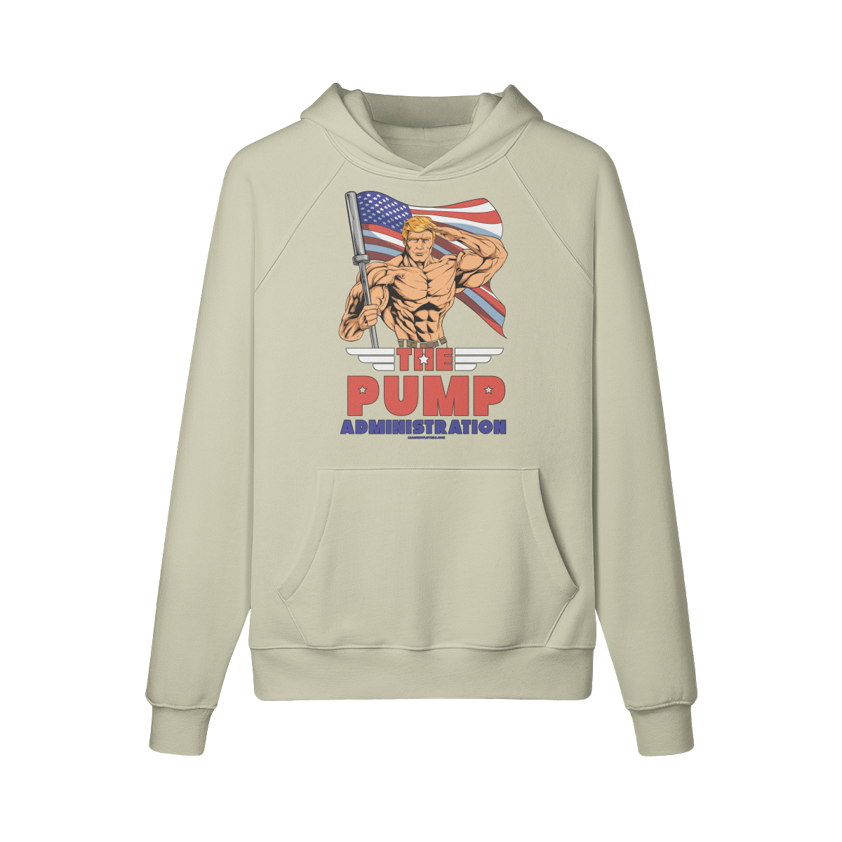 THE PUMP ADMINISTRATION- Hoodie-Camel-League of Lifters