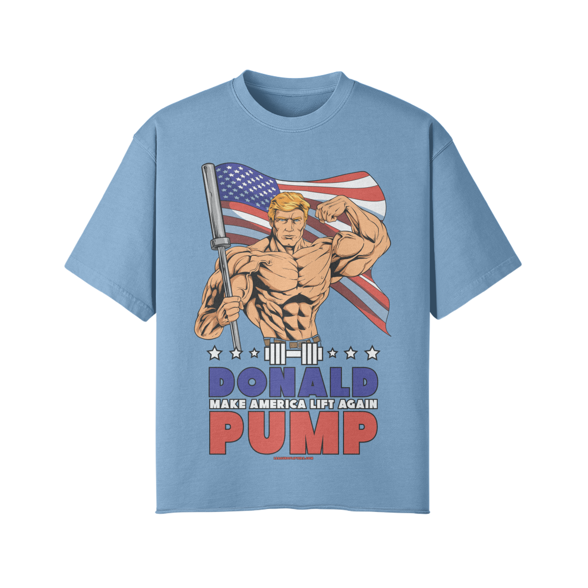 DONALD PUMP FLEX- Pump Top-Medium Blue-League of Lifters