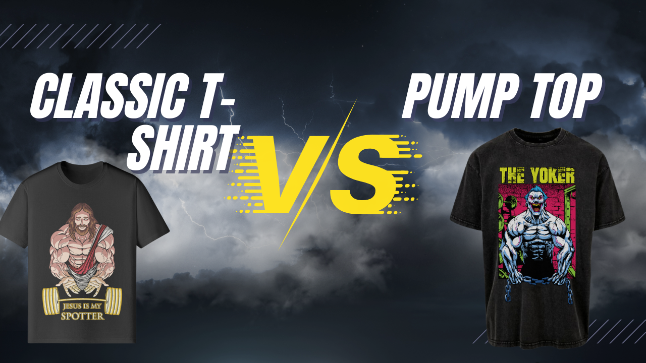 Classic T-Shirt vs. Pump Top: A Lifters’ Guide