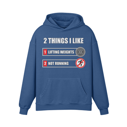 2 THINGS I LIKE- Oversized Hoodie-Kashmir Blue-League of Lifters