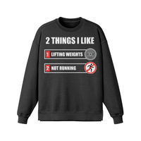 2 THINGS I LIKE- Oversized Long Sleeve Sweatshirt