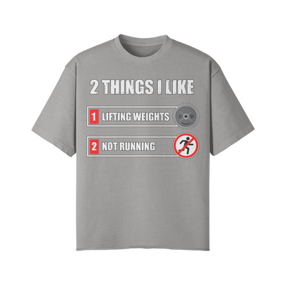 2 THINGS I LIKE- Pump Top-Light Gray-League of Lifters