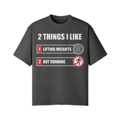 2 THINGS I LIKE- Pump Top-Dark Gray-League of Lifters