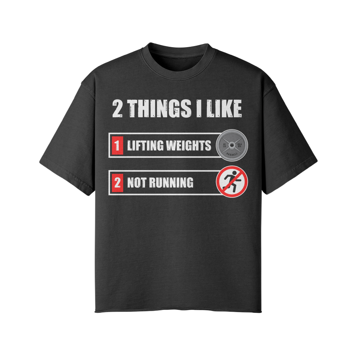 2 THINGS I LIKE- Pump Top-Snow Wash-League of Lifters