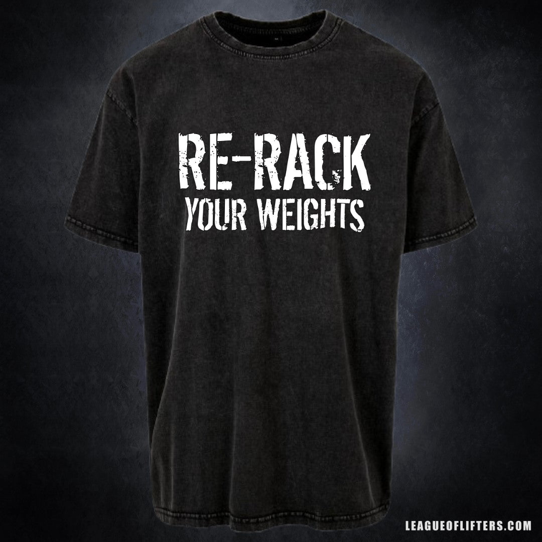 RE-RACK YOUR WEIGHTS- Pump Top-League of Lifters