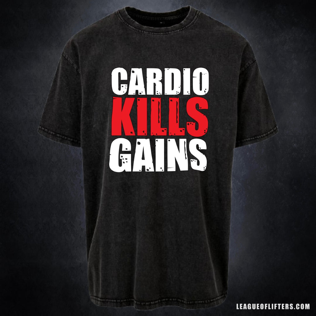 CARDIO KILLS GAINS- Pump Top-League of Lifters