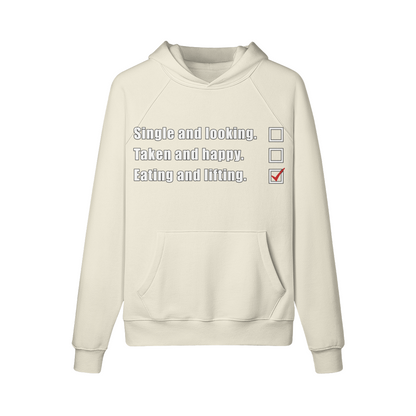 EATING AND LIFTING- Hoodie-Rice Apricot-League of Lifters