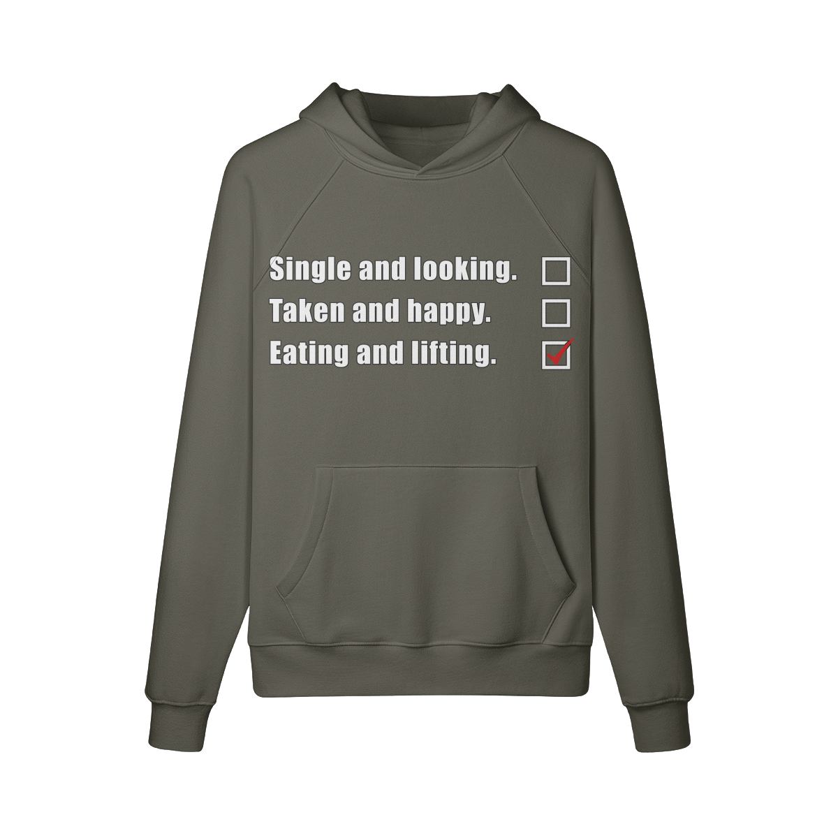 EATING AND LIFTING- Hoodie-Charcoal Grey-League of Lifters