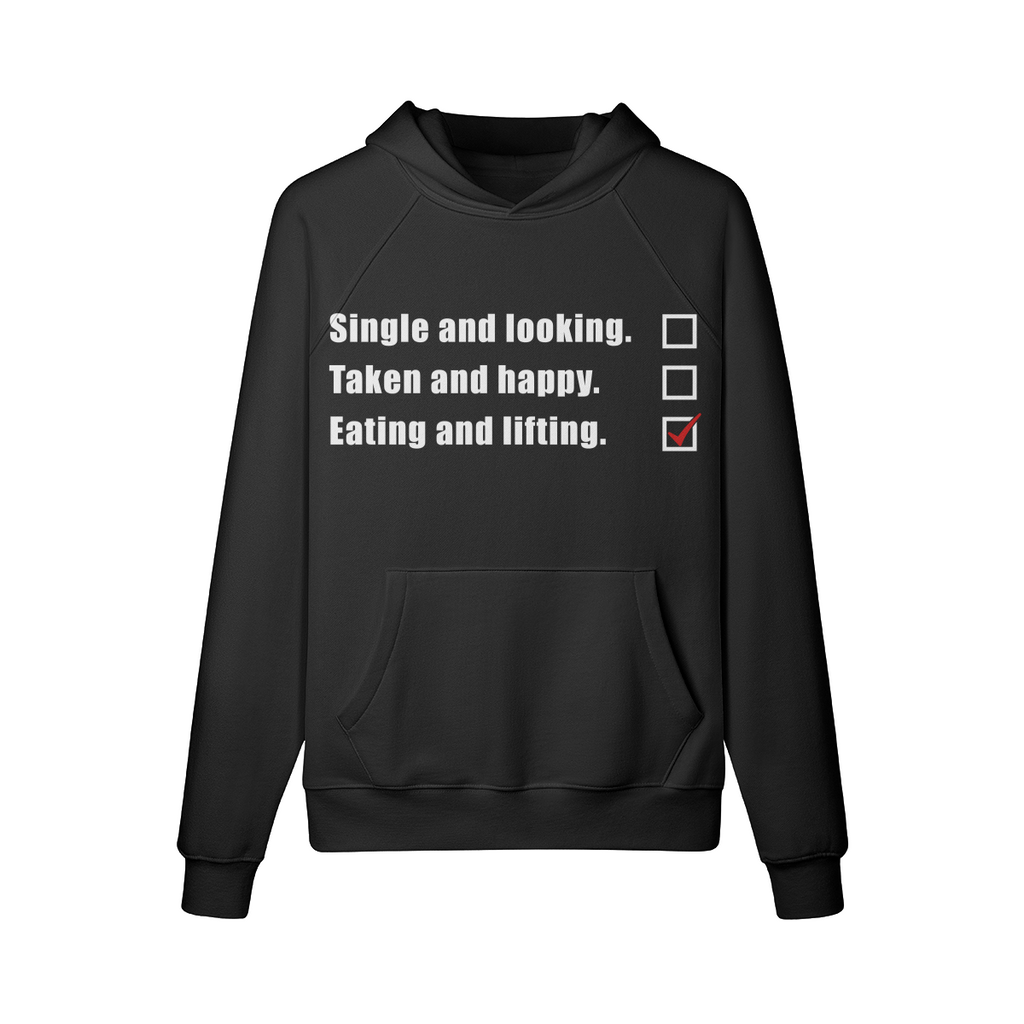 EATING AND LIFTING- Hoodie-Black-League of Lifters