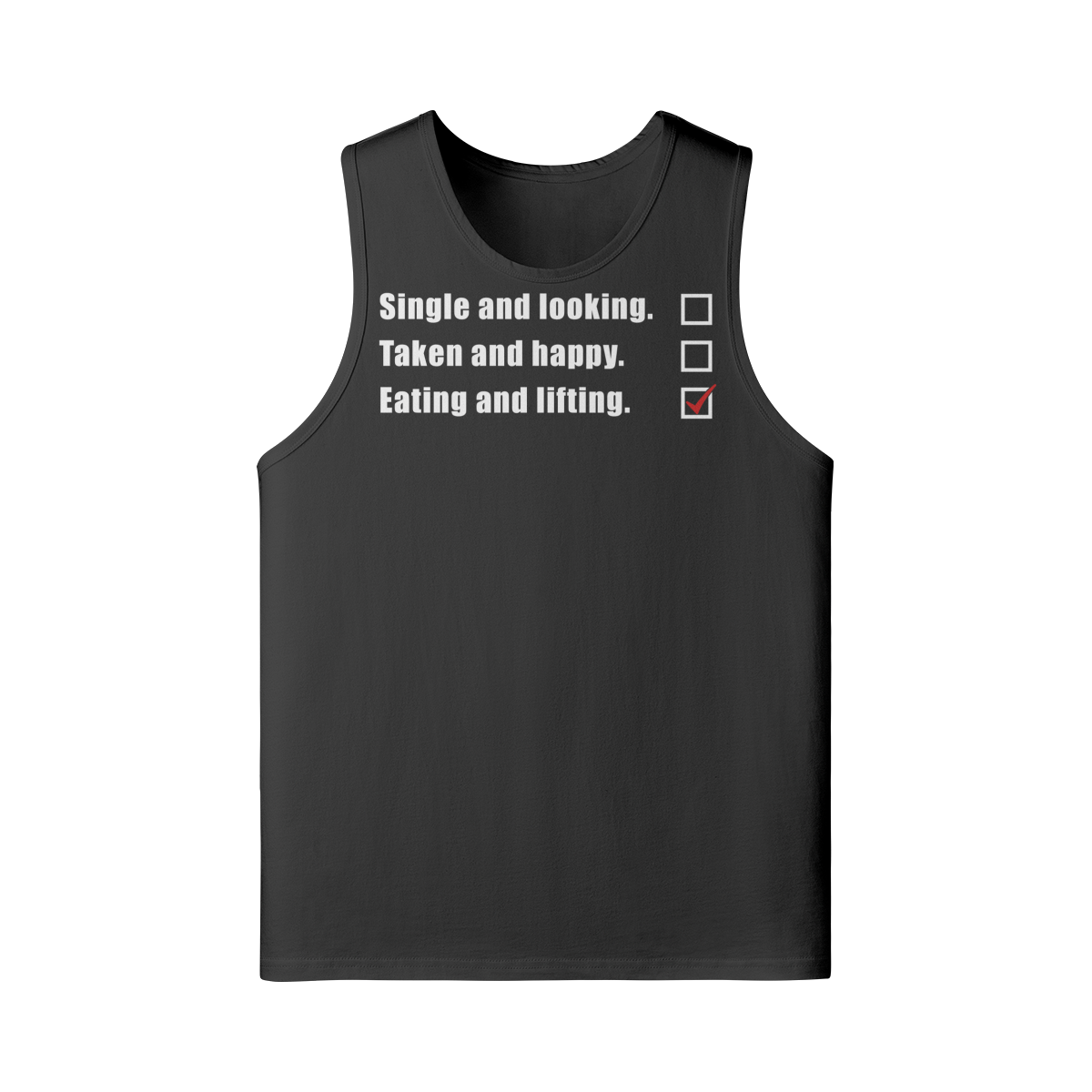 EATING AND LIFTING- Tank Top-Black-League of Lifters