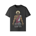 JESUS LIFTS- Classic T-Shirt-Black-League of Lifters