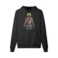 JESUS LIFTS- Hoodie-Black-League of Lifters