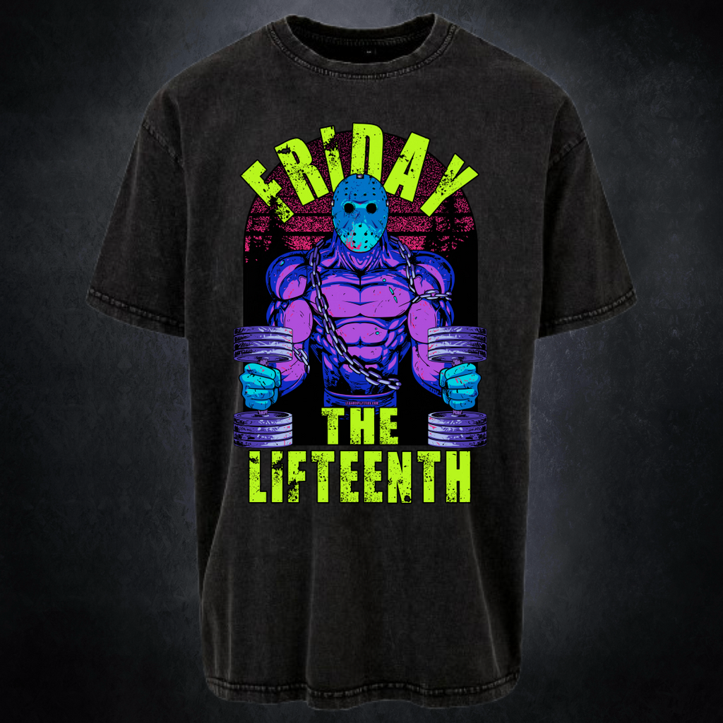 FRIDAY THE LIFTEENTH (RETRO)- Pump Top-League of Lifters