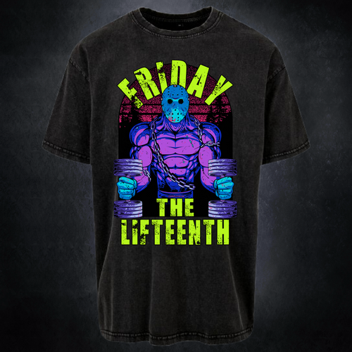 FRIDAY THE LIFTEENTH (RETRO)- Pump Top-League of Lifters