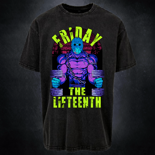 FRIDAY THE LIFTEENTH (RETRO)- Pump Top-League of Lifters