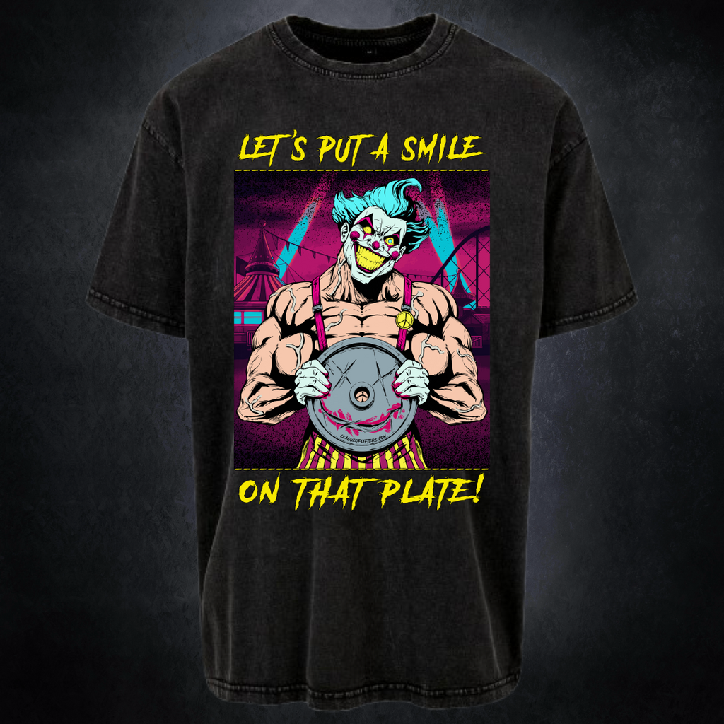 SMILE ON THAT PLATE (RETRO)- Pump Top-League of Lifters