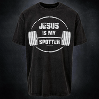 JESUS IS MY SPOTTER (TEXT)- Pump Top