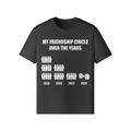 FRIENDSHIP CIRCLE- Classic T-Shirt-Black-League of Lifters