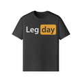 LEG DAY- Classic T-Shirt-Black-League of Lifters