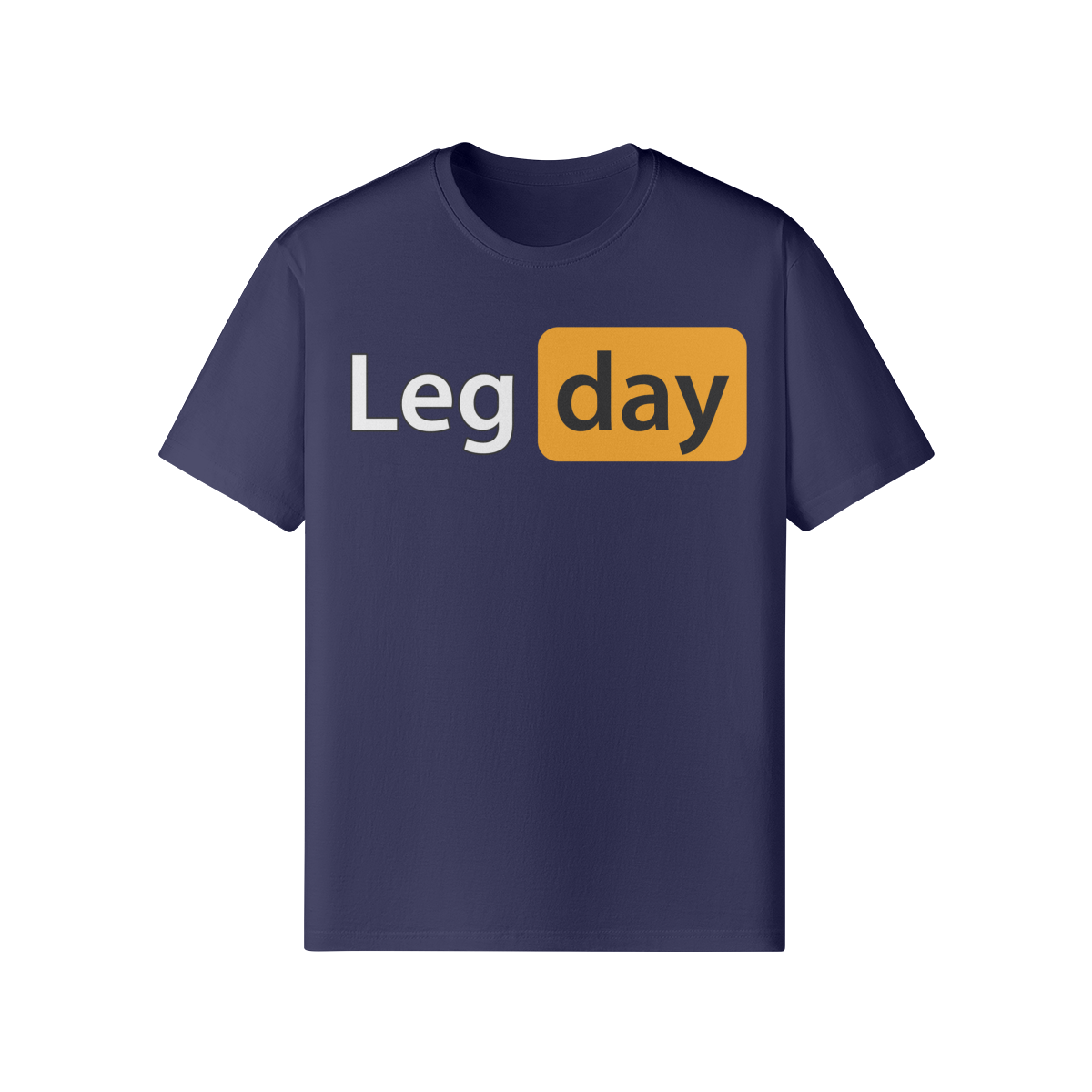 LEG DAY- Classic T-Shirt-Dark Navy-League of Lifters