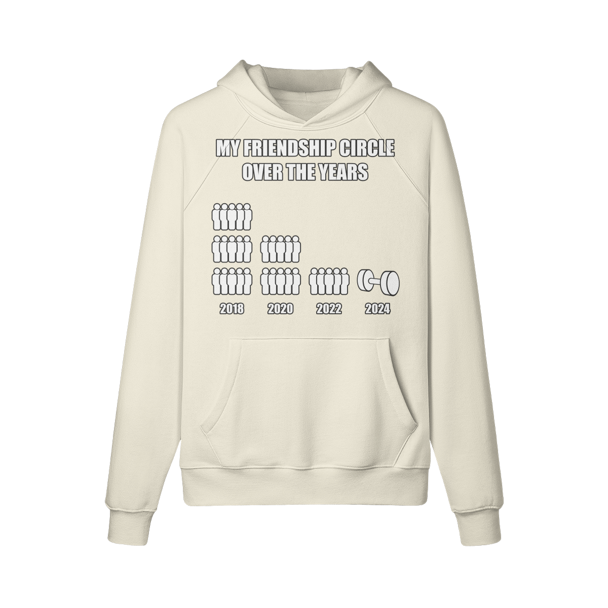 FRIENDSHIP CIRCLE- Hoodie-Rice Apricot-League of Lifters