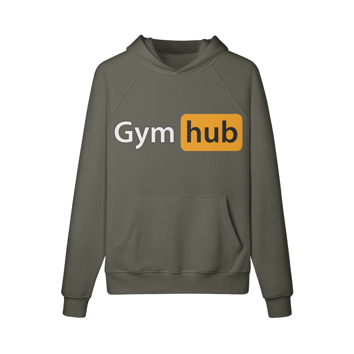 GYM HUB- Hoodie-Charcoal Grey-League of Lifters