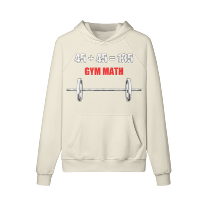 GYM MATH- Hoodie-Rice Apricot-League of Lifters