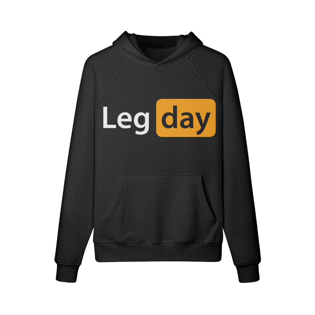 LEG DAY- Hoodie-Black-League of Lifters