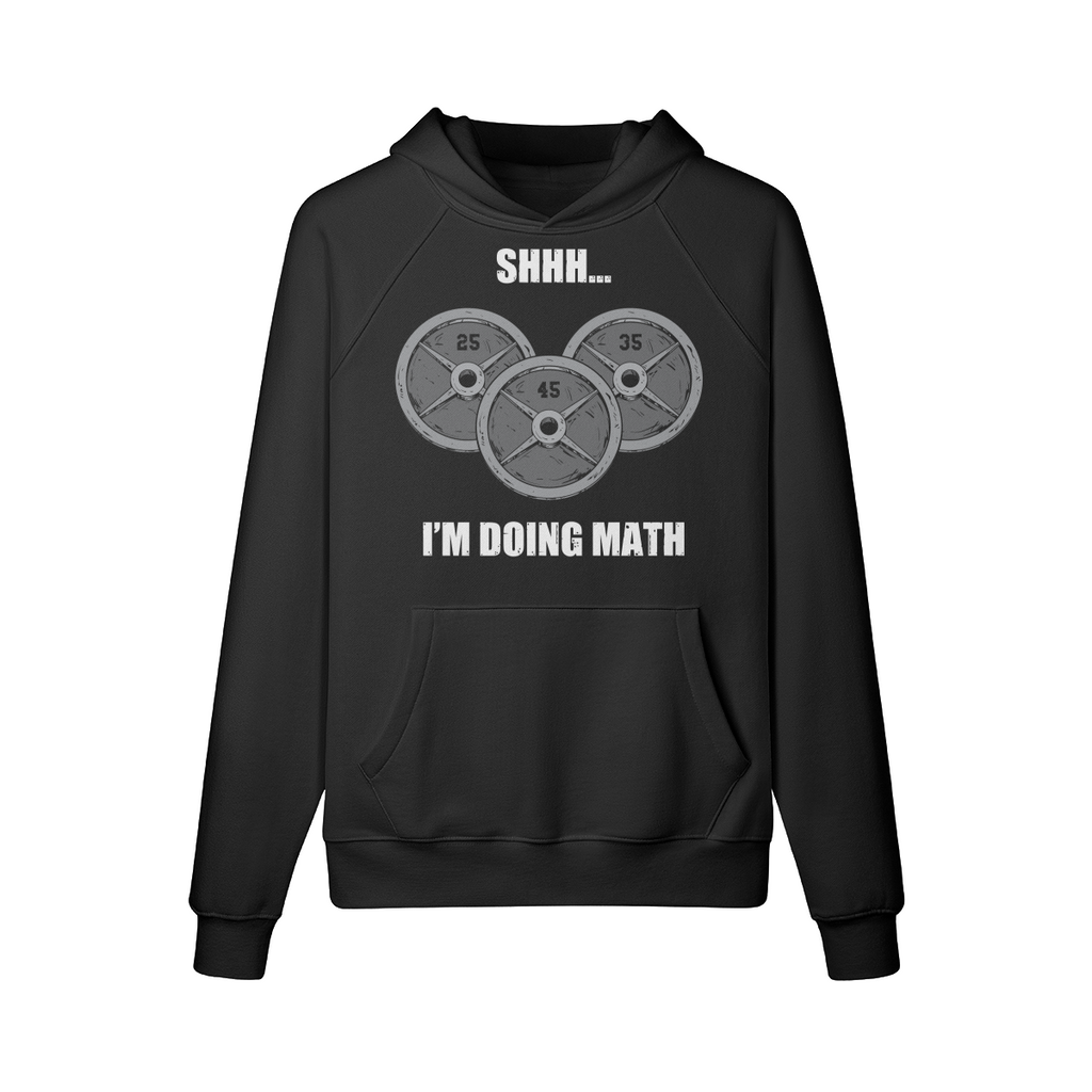 SHHH...I'M DOING MATH- Hoodie-Black-League of Lifters