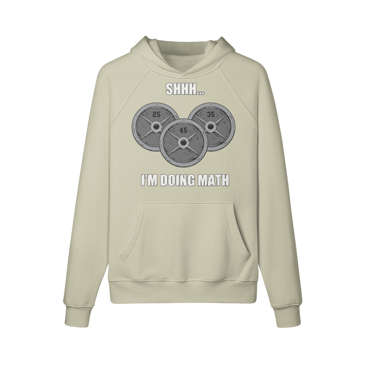 SHHH...I'M DOING MATH- Hoodie-Camel-League of Lifters