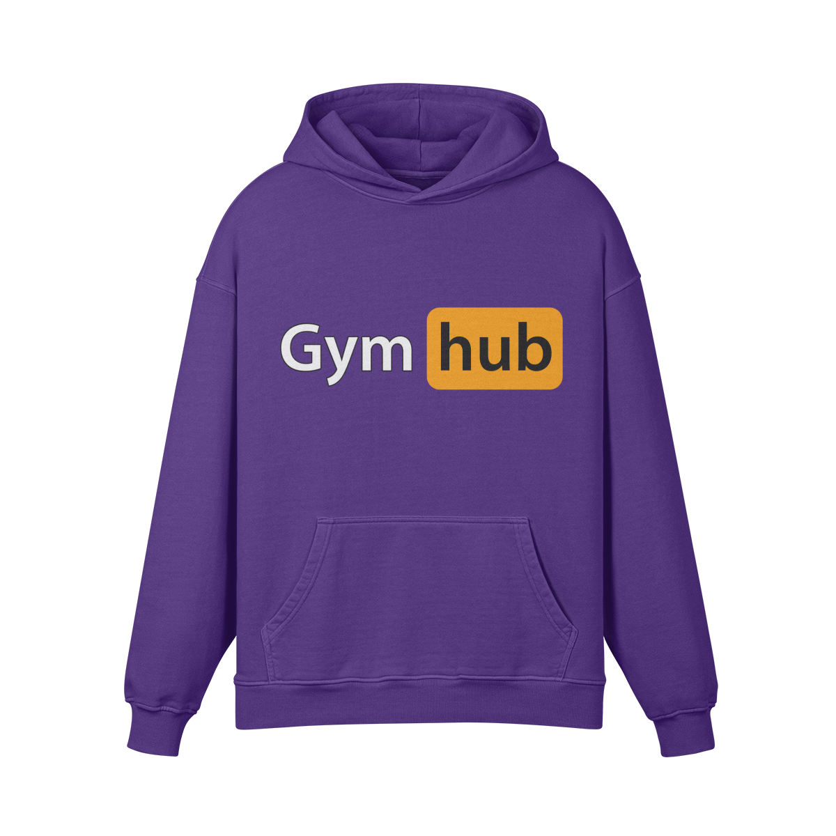 GYM HUB- Oversized Hoodie-Purple Haze-League of Lifters