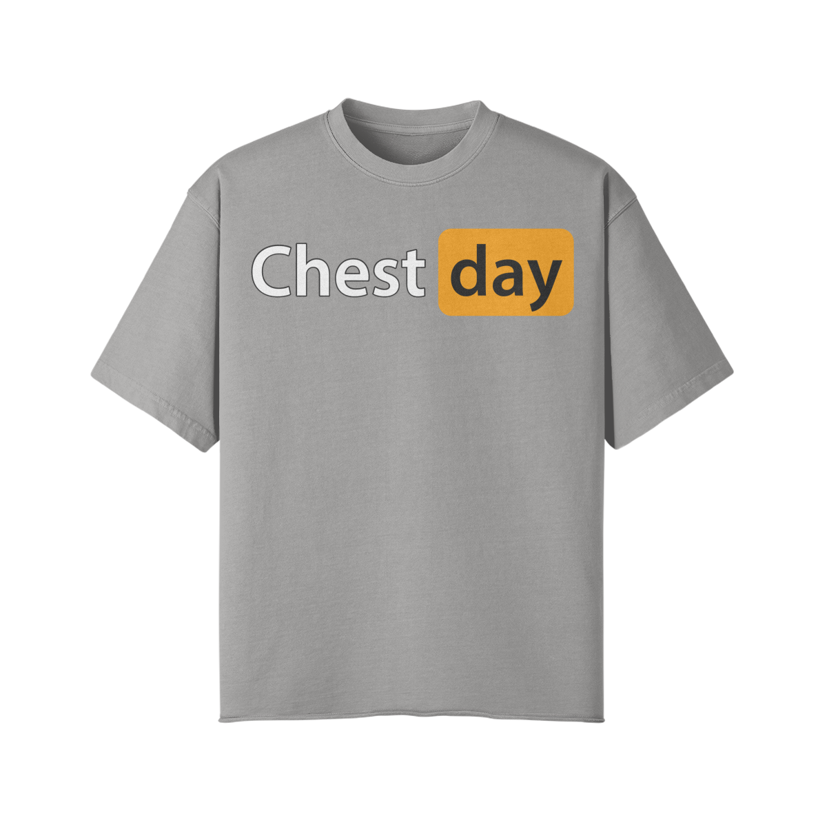 CHEST DAY- Pump Top-Light Gray-League of Lifters