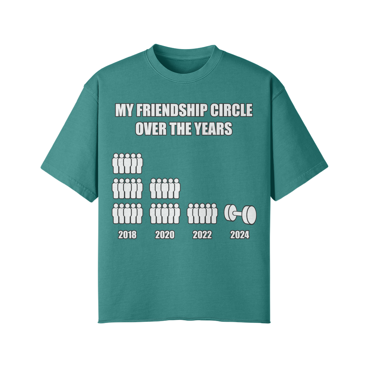 FRIENDSHIP CIRCLE- Pump Top-Vintage Green-League of Lifters