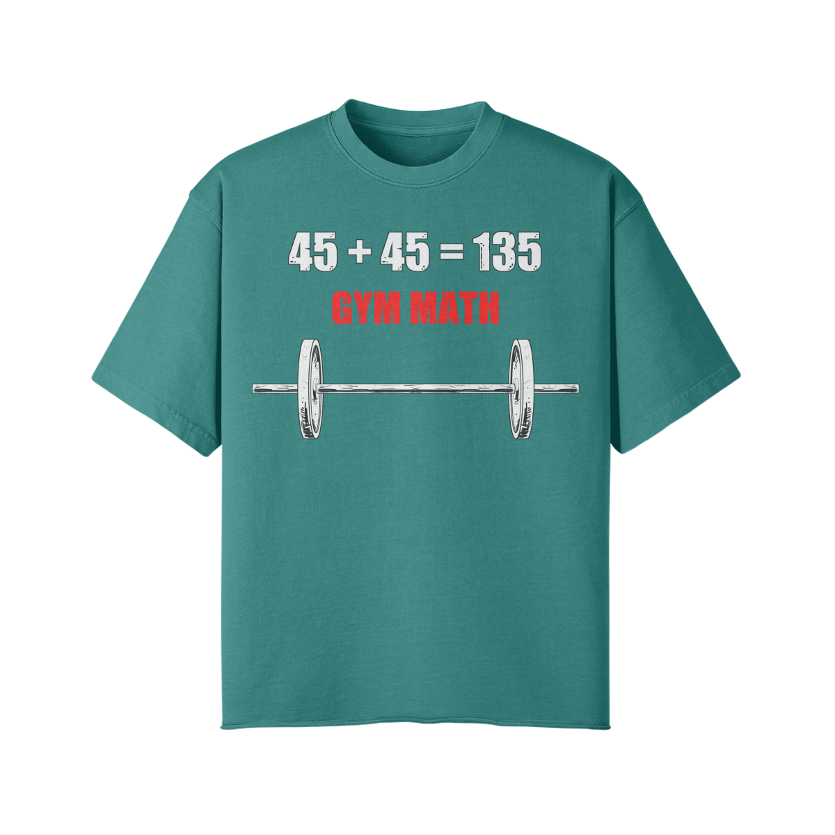GYM MATH- Pump Top-Vintage Green-League of Lifters