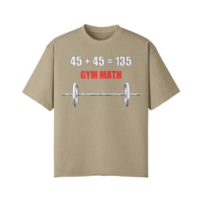 GYM MATH- Pump Top-Khaki-League of Lifters