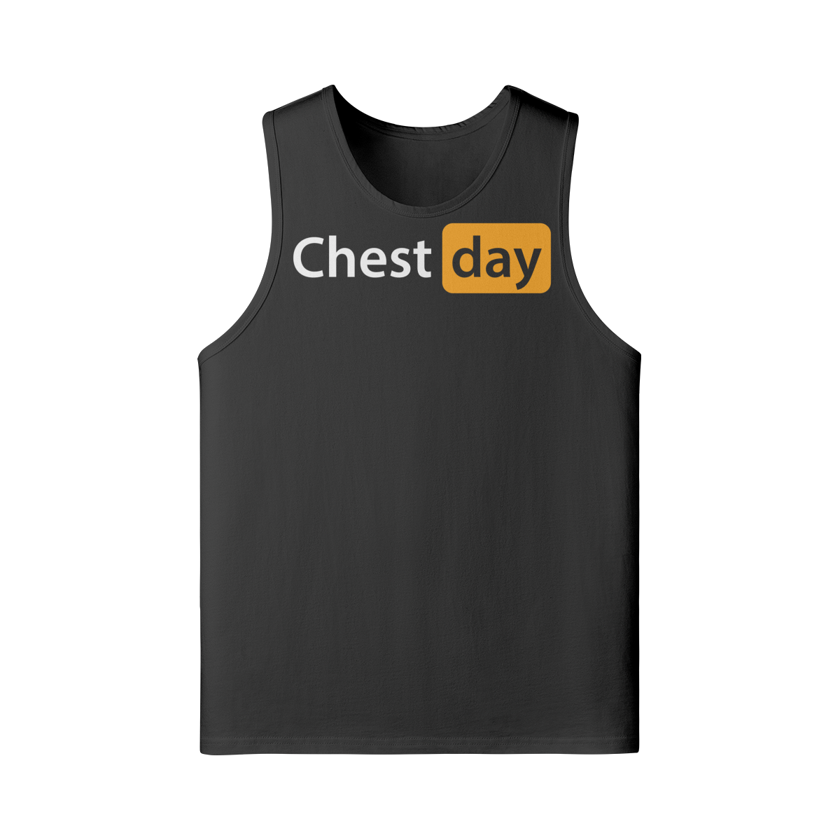 CHEST DAY- Tank Top-Black-League of Lifters