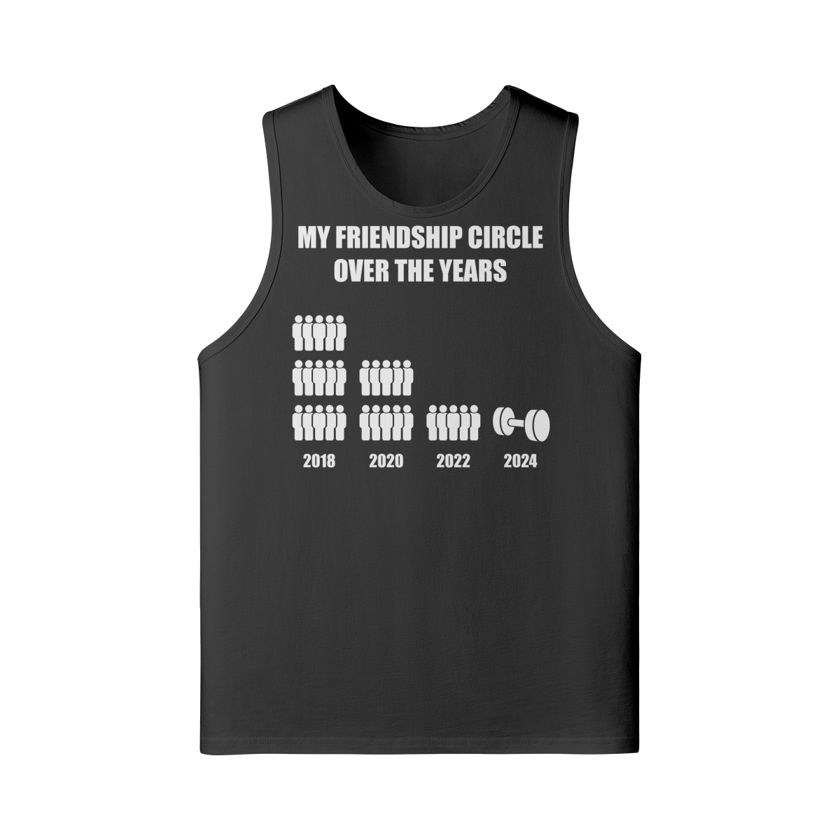 FRIENDSHIP CIRCLE- Tank Top-Black-League of Lifters